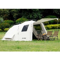 거실형 텐트 중형 리빙쉘 터널형 전실, T3SA화이트