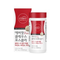 에버핏 콜레우스포스콜리60정, 60정 2통