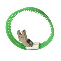 가정용미싱 자수 핸드 소형 NT18 롤러 노루발 T350 양면 플랫 자동차 플라스틱 링 왼쪽오른쪽 일방적 인 가죽, 02 T350