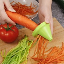 당근 용 강판 나선형 커터 한국 감자 용 야채 Spiralizer 오이 주방 가제 쵸퍼 만돌린 슬라이서, 하나, 1pcSmallcutter
