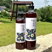 자연발효 무농약 개복숭아 효소 원액 효능 좋은 7년 숙성 액기스, 300ml, 1개