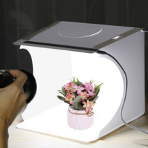 미니스튜니오!! 듀얼 LED 포토박스, 1개, 30cm