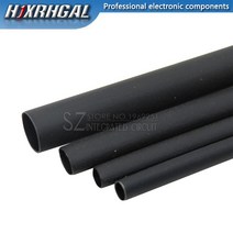 2 메터/몫 열 수축 튜브 11mm 12mm 13mm 14mm 15mm 16mm 18mm 30mm 블랙 절연 슬리브, 08 18mm