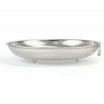 스텐 채반 찜기 건지게 채망 그물망 다라이 22cm, 3호