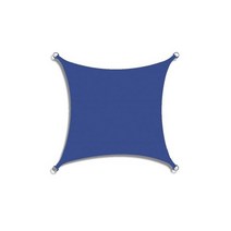 420d 야외 방수 태양 그늘 직사각형 정원 캐노피 안뜰 수영 해변 자동차 천막, [12] Royal blue
