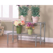 부모님집 베란다정리용 2단 메탈선반 매장진열대 셀프인테리어 마트 슈퍼마켓 빵집 캐