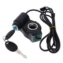 1set electric Bicycle thumb throttle 전압계 디지털 전압, 없음