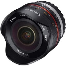 삼양 단초점 어안 렌즈 7.5mm F3.5 피쉬 아이 마이크로 포서스용 블랙입니다.