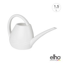 엘호 아쿠아리우스 워터링 캔 물뿌리개 1.5LTR, 1.5LTR/화이트