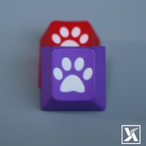 게임 포인트 키캡 축 키보드 스위치 리무버 라즈베리파이 한무무 아두이노센서 체리 pbt, 표준, R4 퍼플 캣츠 발톱