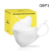 부직포 마스크 아에르아이 안면부 방진 KA100N 20매입 1 박스 재고-784EA