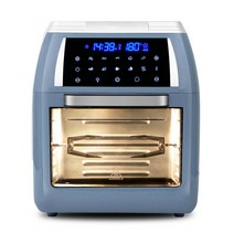 재원전자 버티쿡 프리미엄 스텐 에어프라이어 오븐 14L, BD8003S(블루)