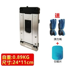 휴대용 접이식 핸드카트 캠핑 분리수거 손수레 미니 여행 쇼핑 초소형 해외출장용, 미니 블랙