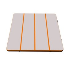 2x 2m 3x 3m 4x4m 8 인치 에어 트랙 텀블링 매트 짐네스틱 고무 체조 체육관 장비, 24.4x4x02m - 주황색