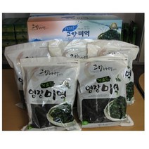 햇담 거금도 염장미역 1kg x 5개 / 지퍼백 포장