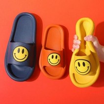 비비드 스마일 슬리퍼 모던 하우스 무소음 거실화 물때안끼는 베란다 욕실화, 비비드스마일핑크3637