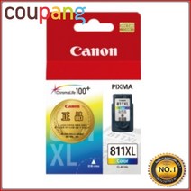 오케이전산 캐논정품 정품잉크 CL-811XL 컬러3색 IP2770 대용량 PIXMA MP258, 1