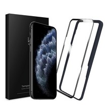 케이안 케이안 아이폰11 Pro 풀커버 액정보호 강화유리필름 3SD (3135013), 아이폰11 Pro - 블랙 - 크리스탈아머 3SD