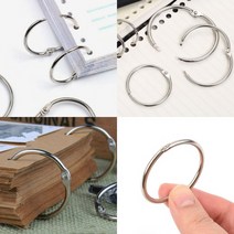 원형 스틸 링고리 소8p 대5p/ 간편 카드링 쇠고리, 사이즈, 대 5P