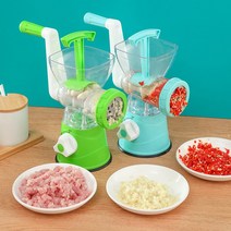 민찌 기계 고기 미트 그라인더 분쇄기 만능 다지기, 핸드 과즙 짜는기구 레드