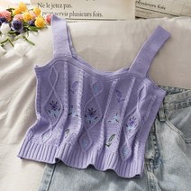 코바늘 조끼 아씨들 김고운 진주 일기 여성 니트 자르기 여성 꽃