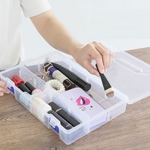 투명 멀티공구함 레고정리함 프라모델 부품 부속 보관함, 투명 소품정리함