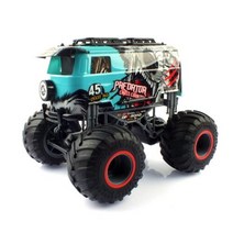 아트박스/레프리카 빅스케일 마이크로버스 오버사이즈 휠 몬스터 RC 블루 ZC172855BL, 본품