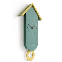 거실 벽 시계 무선 대형 디자인 집들이 건전지 코너, 그린