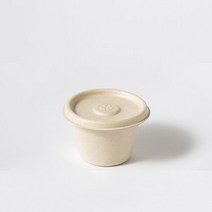 밀짚 아이스크림 컵 5oz 뚜껑세트 (140ml) 100개, 1개