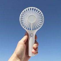 마이케어 쿨팬 휴대용 선풍기 미니 핸디팬 1개+1개, 화이트