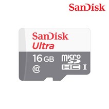 샌디스크 Ultra microSD CLASS10 SDSQUNS, 16GB