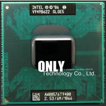 노트북 cpu 코어 2 듀오 프로세서 T9400 6M 캐시 2.53 GHz 1066 MHz FSB, 한개옵션0