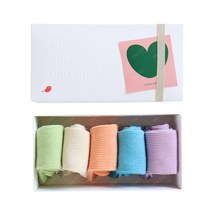 국내산 꼬까참새 양말 도레미파솔(박스포장)5p