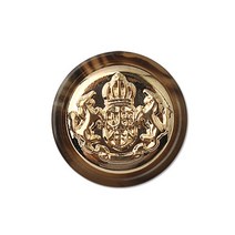 [동대문패션포인트] 고급 보석 코트 단추2 4개, 힐튼C, 골드밤