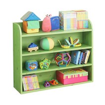 모아가구 프로마 DIY 와이드 4단 교구장, 레인보우