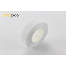 가격표라벨기 롤택기 이중선 가격 총 흰색 라벨 리필 23x16mm 두 줄 labeller 가격 labeler 6600 상점 태그 스티커 롤 종이 레이블, 없음
