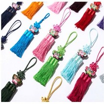 미니나비1단 노리개, 은색