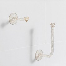 PKFARM 1+1 고급 다용도 머리끈 수납걸이 다이아몬드 악세사리 정리걸이, 1+1개, A타입+B타입