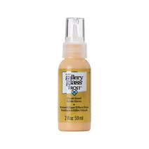 Plaid 갤러리 스테인 글라스 펜 2oz 색상선택 글라스 데코 스테인글라스 물감, 25 Frost Sand