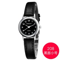 중학생시계 시험시계 여학생 소음방지 팬시 여성 심플 디지털 식 전자시계 남자 2555097641, 208 블랙 면 미니 사이즈