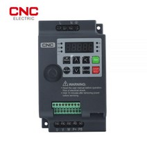 주파수 변환기 60hz 50hz 헤르츠 to CNC AC 220V/380V 0.7/1.5/2.2KW 가변 드라이브 VFD 3 상 모터 용 미니 인버터 속도 컨트롤러, 2.2KW, 220V 1 phase, 220V 3 phase