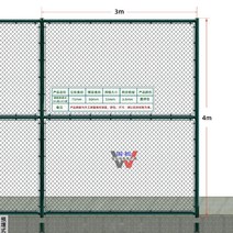 축구장 농구장 운동장 펜스 풋살 울타리 학교 3m x 4m, C타입 운동장 펜스