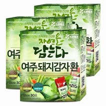 국산 여주 돼지감자환 스틱 30포 x 3g x 3, 단품, 단품