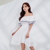 벤디스 썸뮤즈 오프숄더 프릴 여름 미니 원피스천만의쇼핑
