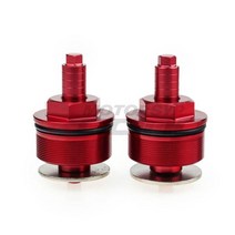 프리로드 프론트 포크 캡 혼다 용 CBR500R 2013-2017 CBR650F RC83 NC750S 51454-MM9-671 41mm 조정 가능한, 03 Red