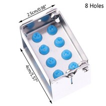 1개/142 구멍 치아 치과 버 블록 홀더 오토 클레이 살균기 케이스 소독 상자 당겨 서랍, [01] 142 Holes