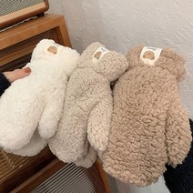 보들보들 여성 벙어리 장갑 스노우보드 벙어리장갑 털장갑 겨울 인조 양털 장갑