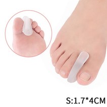 실리콘 내성 발톱 교정 Bunion 스트레처 정형 발가락 분리기 손가락 보호기 패드 발 관리 도구, [13] 1Pair -G160