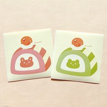 도롱상점 롤케이크 모조지스티커