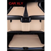 카매트 자동차바닥매트 차량매트 폭스 바겐 자동차 맞춤형 스트라이프 바닥 매트 파사트 B7 마고탄 2007- 년식 인테리어 세부 정보 액세서리 카펫 러그, [11] Beige, 폭스바겐